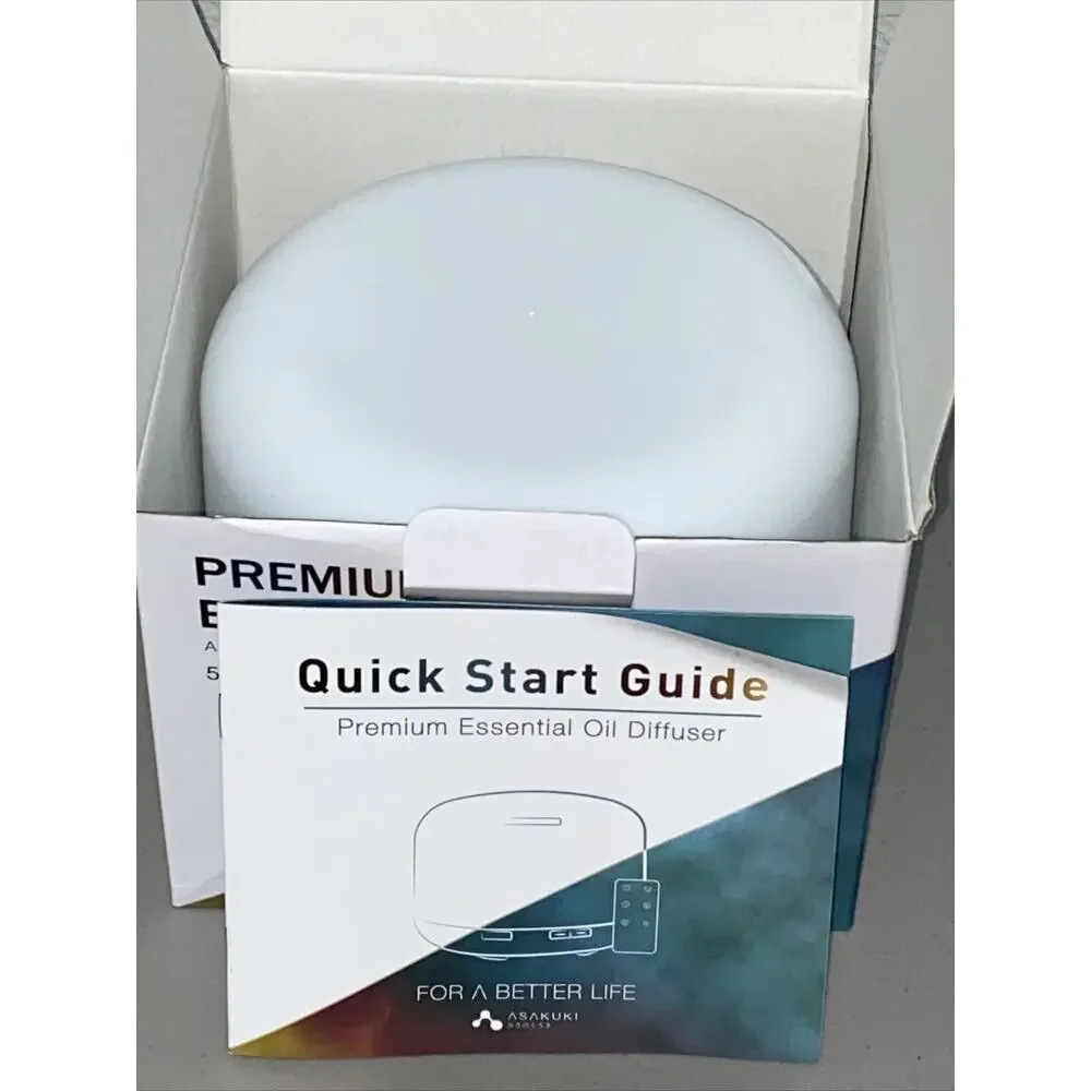 Premium Essential Oil Diffuser Aroma Humidifier LED Light with Remote Control